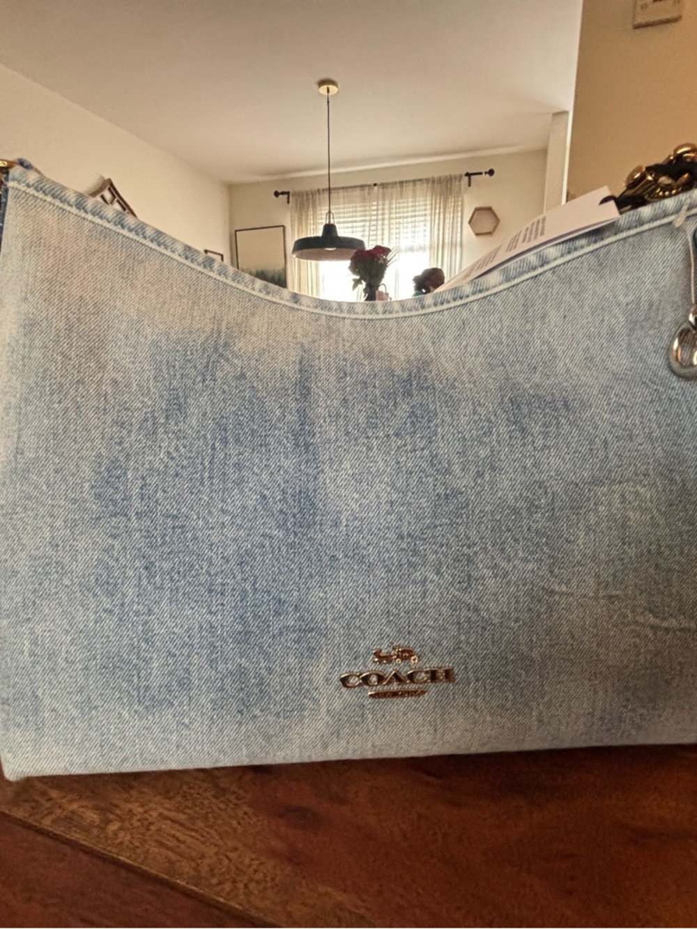 COACH NEW LOVED DENIM COLLECTION. Laurel Bag